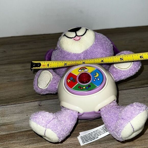Leap Frog Violet Sing & Snuggle Sound Plush Animal Musical 8" With New Batteries - Picture 7 of 7